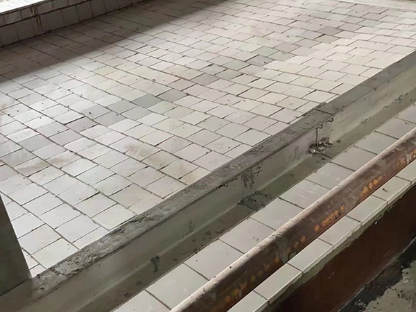宜春银锂一期带式过滤机基座防腐